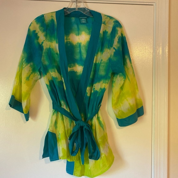 Calypso St. Barth for Target robe/cover up and short set XS/S - Picture 3 of 6